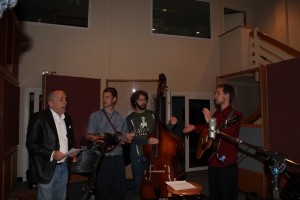 Recording with The Abbott Brothers